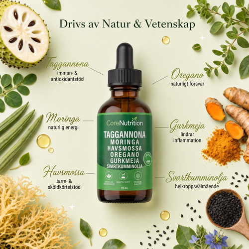 Soursop 10-i-1 – Flytande Droppar