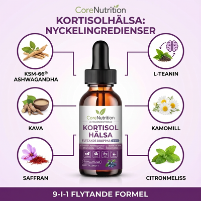 Kortisolbalans - Flytande Droppar
