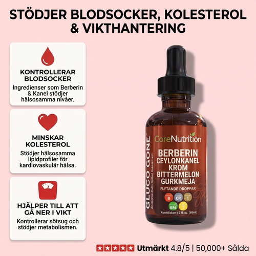 Rent Berberin med Ceylonkanel - Droppar