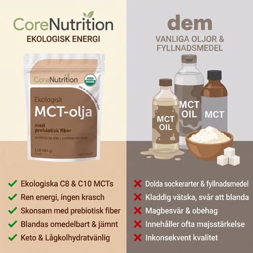 Ekologiskt MCT-oljepulver