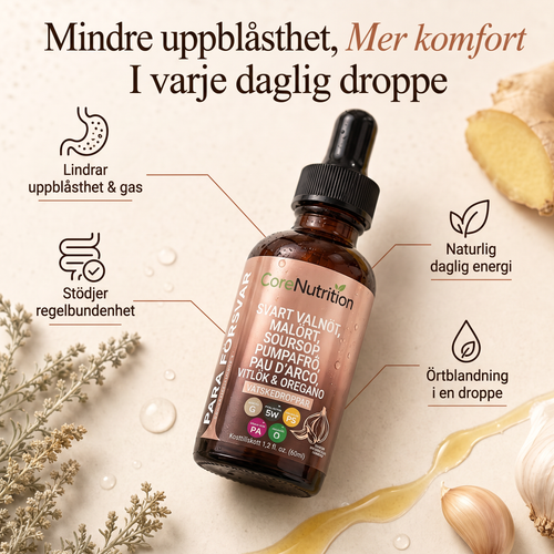 Komplett Tarmrening - Flytande Droppar
