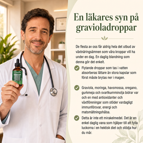Soursop 10-i-1 – Flytande Droppar
